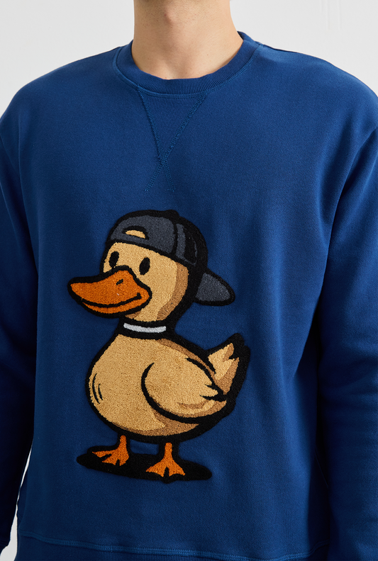 DUCK SWEATSHIRT - Navy (2)